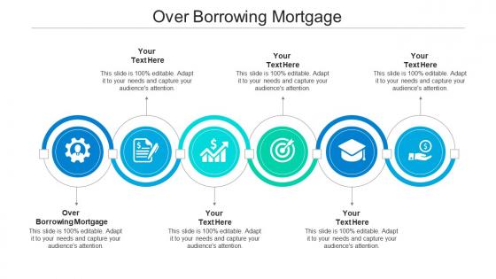 Over borrowing mortgage ppt powerpoint presentation show background image cpb