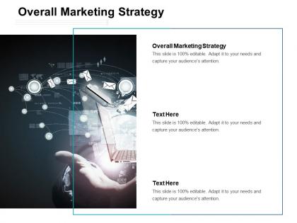 Overall marketing strategy ppt powerpoint presentation professional outfit cpb