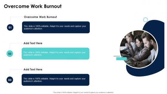 Overcome Work Burnout In Powerpoint And Google Slides Cpb
