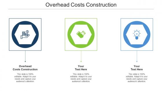 Overhead Costs Construction Ppt Powerpoint Presentation Styles Microsoft Cpb