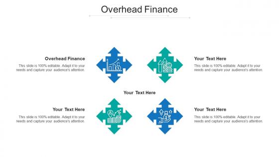 Overhead finance ppt powerpoint presentation gallery graphics cpb