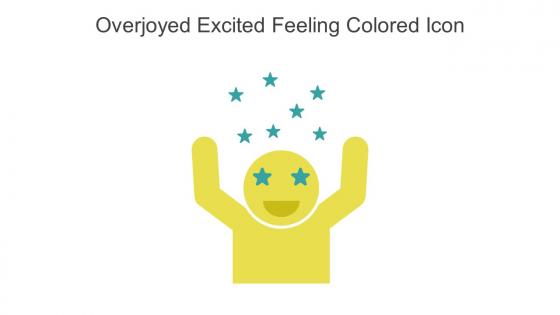 Overjoyed Excited Feeling Colored Icon In Powerpoint Pptx Png And Editable Eps Format