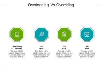 Overloading vs overriding ppt powerpoint presentation ideas graphic images cpb