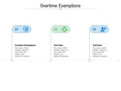 Overtime exemptions ppt powerpoint presentation pictures images cpb
