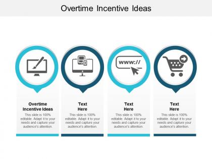 Overtime incentive ideas ppt powerpoint presentation portfolio diagrams cpb