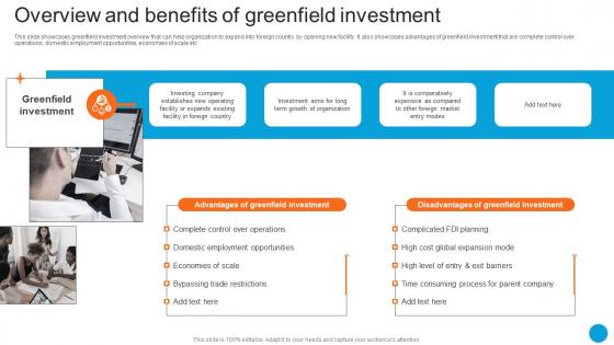 Overview And Benefits Of Greenfield Investment Product Diversification Strategy SS V