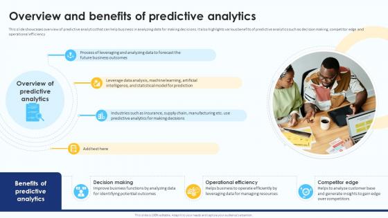 Overview And Benefits Of Predictive Analytics Predictive Analytics For Data Driven AI SS