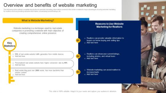 Overview And Benefits Of Website Marketing How To Market Commercial And Residential Property MKT SS V