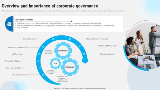 Overview And Importance Of Corporate Governance Strategies To Comply Strategy SS V