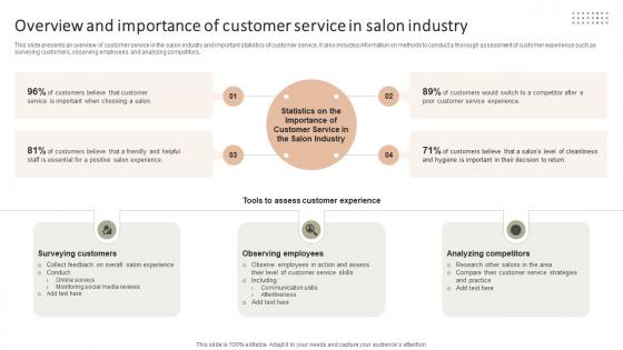 Overview And Importance Of Customer Service Improving Client Experience And Sales Strategy SS V