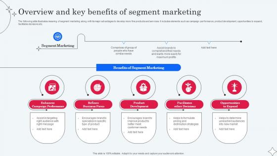 Overview And Key Benefits Of Segment Implementing Micromarketing To Minimize MKT SS V