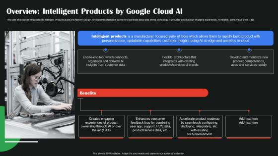 Overview Intelligent Products By AI Google To Augment Business Operations AI SS V