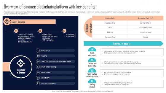 Overview Of Binance Blockchain Platform With Key Benefits Comprehensive Evaluation BCT SS