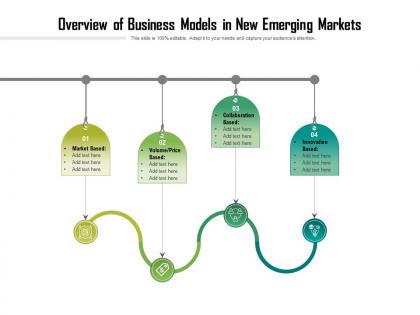 Overview of business models in new emerging markets