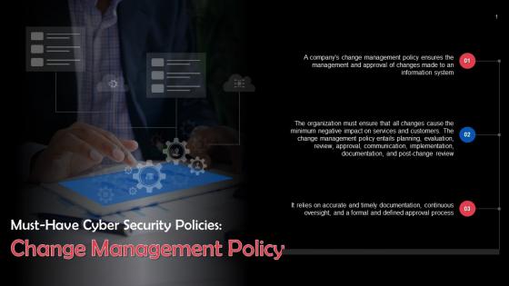 Overview Of Change Management Policy Training Ppt