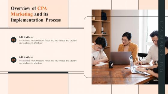 Overview Of CPA Marketing Overview Of CPA Marketing And Its Implementation Process MKT SS V