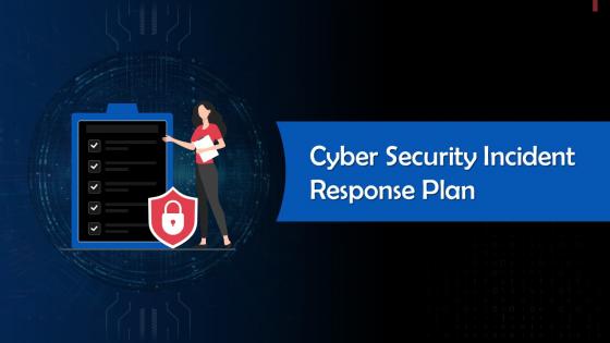 Overview Of Cyber Security Incident Response Plan Training PPT