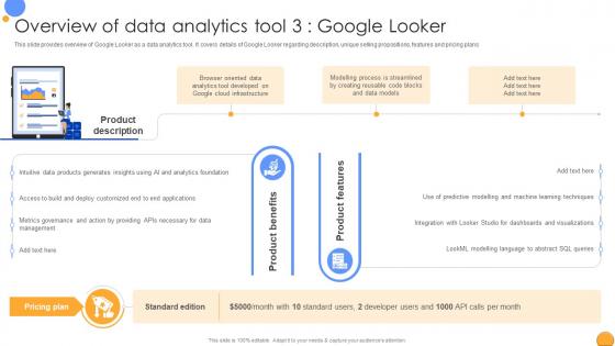 Overview Of Data Analytics Tool 3 Mastering Data Analytics A Comprehensive Data Analytics SS