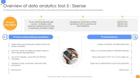 Overview Of Data Analytics Tool 5 Mastering Data Analytics A Comprehensive Data Analytics SS