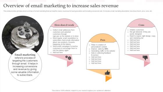 Overview Of Email Marketing To Increase Sales Revenue Complete Guide To Advertising Improvement Strategy SS V