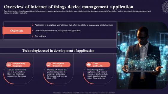 Overview Of Internet Of Things Device Management Introduction To Internet Of Things IoT SS