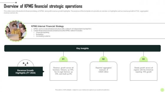 Overview Of KPMG Financial Strategic KPMG Operational And Marketing Strategy SS V