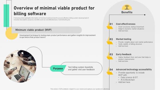 Overview Of Minimal Viable Product For Billing Automation For Customer Database