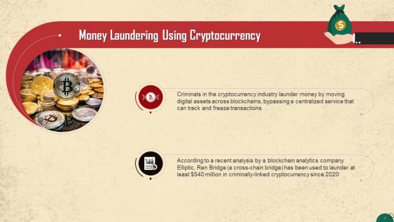 Overview Of Money Laundering Using Cryptocurrency Training Ppt