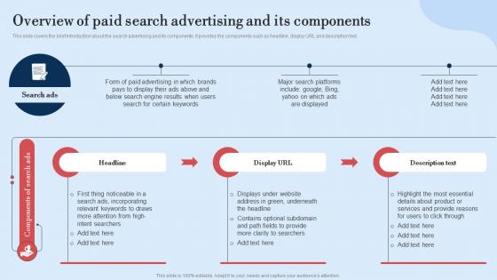 Overview Of Paid Search Advertising Guide For Implementing Display Marketing MKT SS V