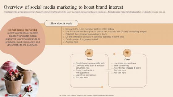 Overview Of Social Media Marketing To Boost Developing Actionable Advertising Plan Tactics MKT SS V