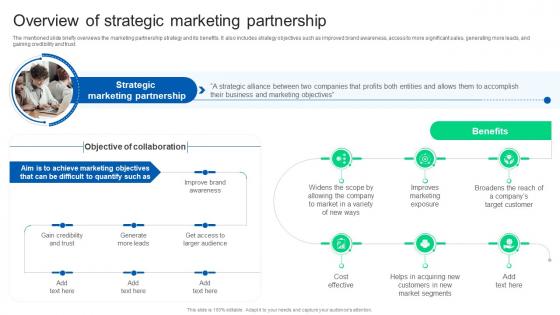 Overview Of Strategic Marketing Partnership Formulating Strategy Partnership Strategy SS
