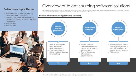 Overview Of Talent Sourcing Software Solutions Sourcing Strategies To Attract Potential Candidates