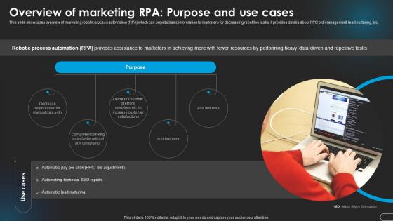 Overview Rpa Purpose Use Cases Revolutionizing Marketing With Ai Trends And Opportunities AI SS V