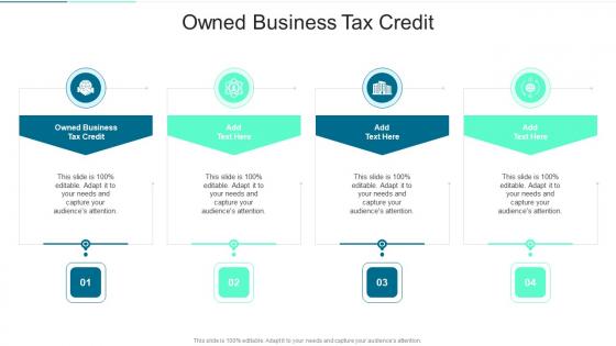Owned Business Tax Credit In Powerpoint And Google Slides Cpb