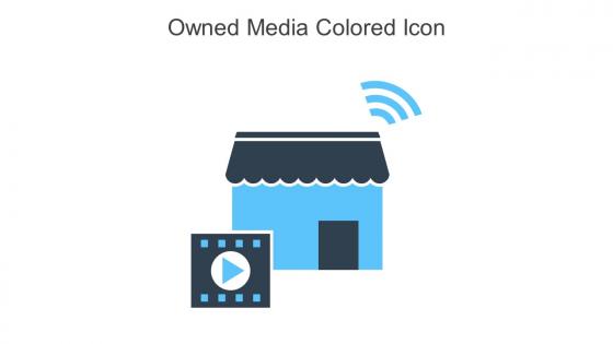 Owned Media Colored Icon In Powerpoint Pptx Png And Editable Eps Format