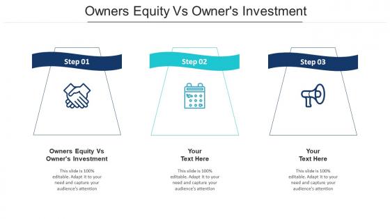 Owners Equity Vs Owners Investment Ppt Powerpoint Presentation Slides Elements Cpb