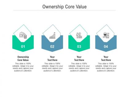 Ownership core value ppt powerpoint presentation summary example cpb