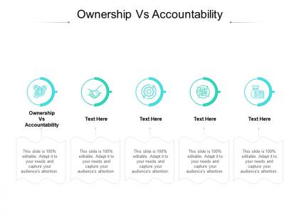 Ownership vs accountability ppt powerpoint presentation infographics files cpb