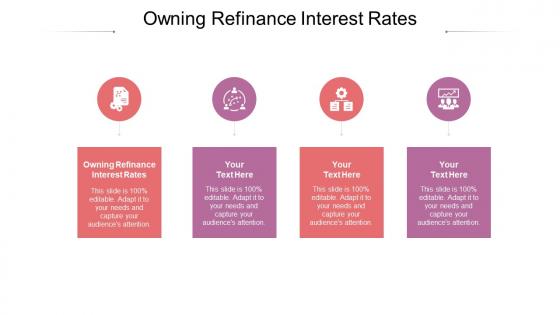 Owning refinance interest rates ppt powerpoint presentation infographics gridlines cpb