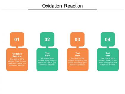 Oxidation reaction ppt powerpoint presentation summary objects cpb