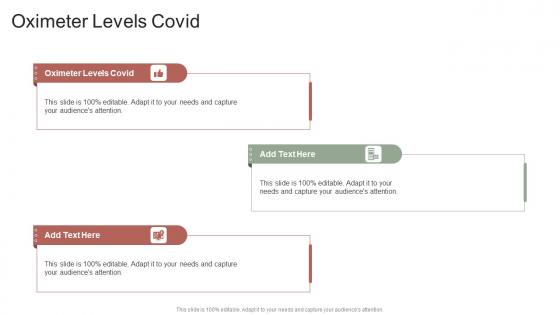 Oximeter Levels Covid In Powerpoint And Google Slides Cpb