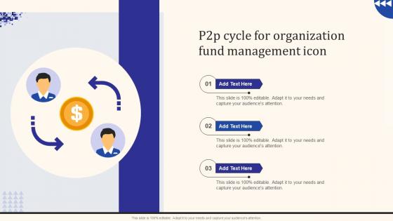 P2p Cycle For Organization Fund Management Icon
