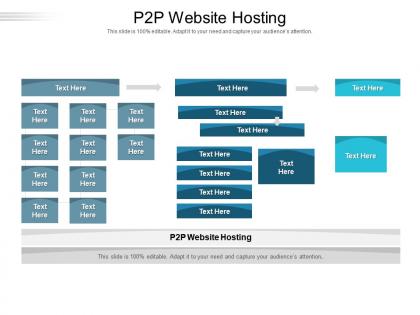 P2p website hosting ppt powerpoint presentation outline graphics cpb