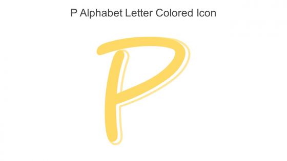 P Alphabet Letter Colored Icon In Powerpoint Pptx Png And Editable Eps Format