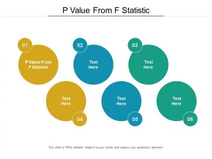 P value from f statistic ppt powerpoint presentation pictures ideas cpb