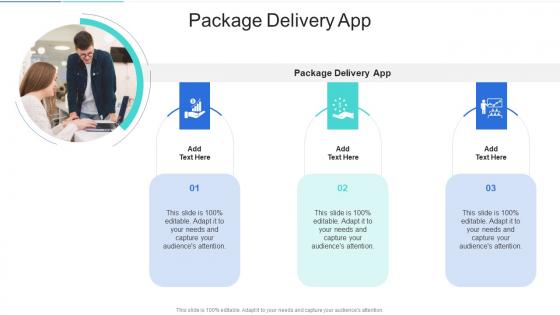 Package Delivery App In Powerpoint And Google Slides Cpb