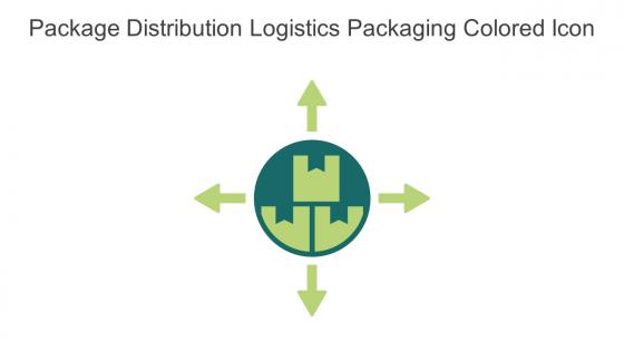 Package Distribution Logistics Packaging Colored Icon In Powerpoint Pptx Png And Editable Eps Format