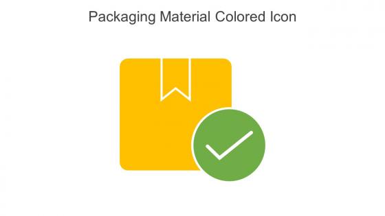Packaging Material Colored Icon In Powerpoint Pptx Png And Editable Eps Format