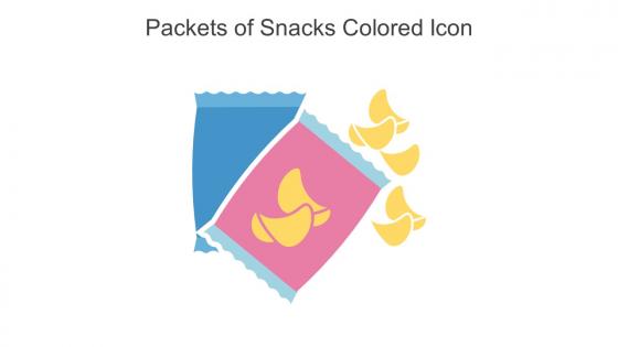 Packets Of Snacks Colored Icon In Powerpoint Pptx Png And Editable Eps Format