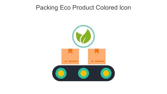 Packing Eco Product Colored Icon In Powerpoint Pptx Png And Editable Eps Format